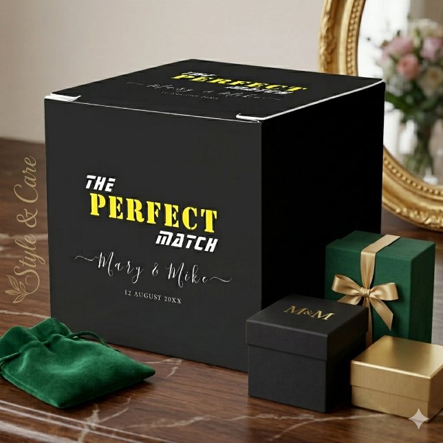 A Caixa de Favoritos PERFEITA - Clássica 2x2x2 (The PERFECT Match - Classic 2x2x2 Favor Box)