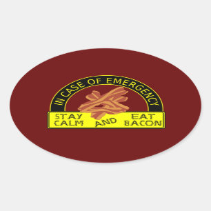 A calma da estada, come a etiqueta do bacon
