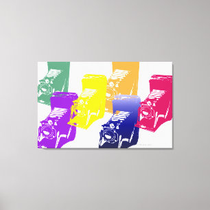 a câmera - na canvas