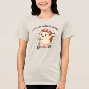 A Caminho de Regular Emoçõesouri Funny Hedgehog