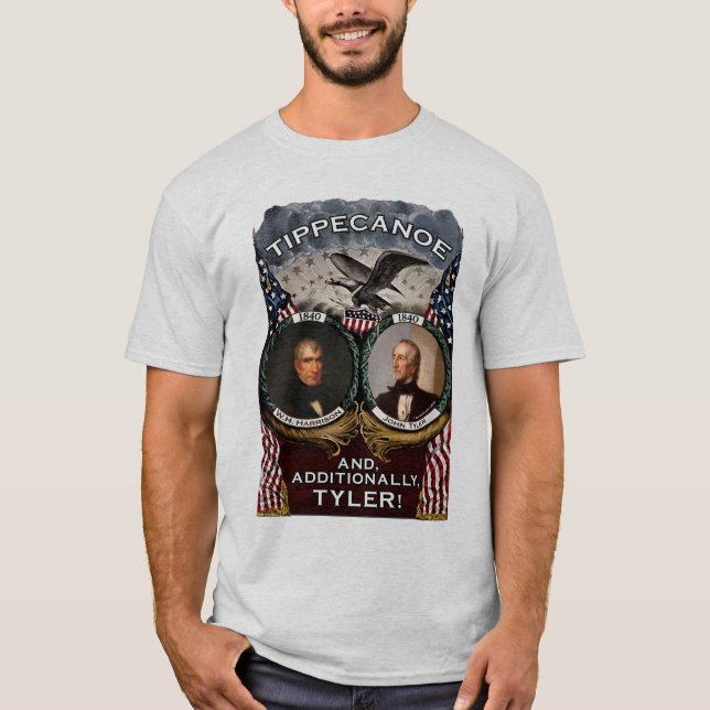 A camisa 1840 leve dos homens da eleição de (Frente)