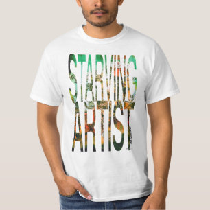A camisa a mais barata de Zazzle para o artista