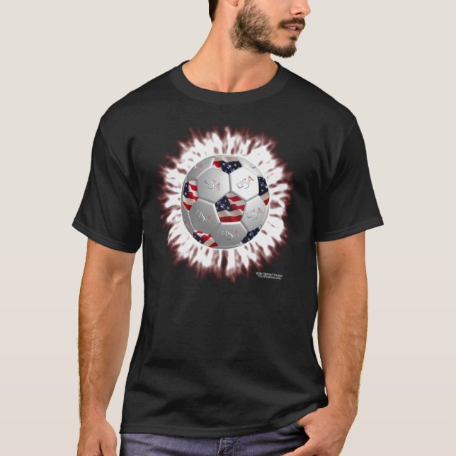 A camisa colorida dos homens de Flagball do (Frente)