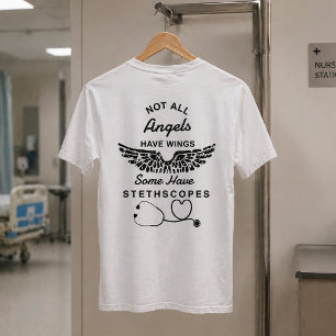 A camisa da enfermeira deve vestir toda a