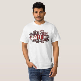 A camisa da família do Dexter.