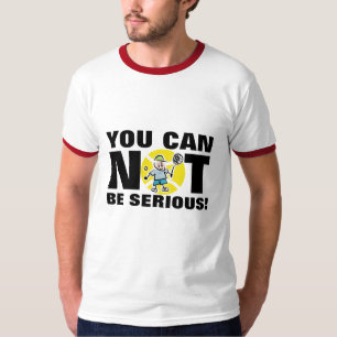 A camisa   da irrupção de McEnroe você não pod