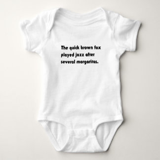 A Camisa da Panfrase O Raposo Marrom Rápido Toca J