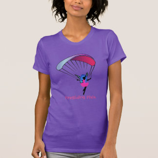 A camisa das mulheres do duende do parapente