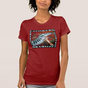 A camisa das mulheres do piano