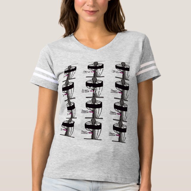 A camisa das Pintinhos do Golf Disco (Frente)