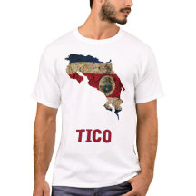 A camisa de Costa Rica "Tico"