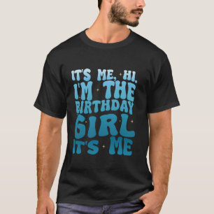 A Camisa De festa de aniversário Sou Eu, Sou A Gir