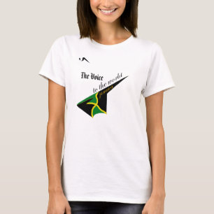 A camisa de Jamaica Longsleeve T da voz