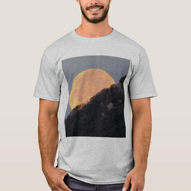 A camisa de Moonset (Frente)