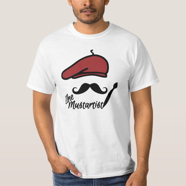 A camisa de Mustartist - escolha o estilo (Frente)