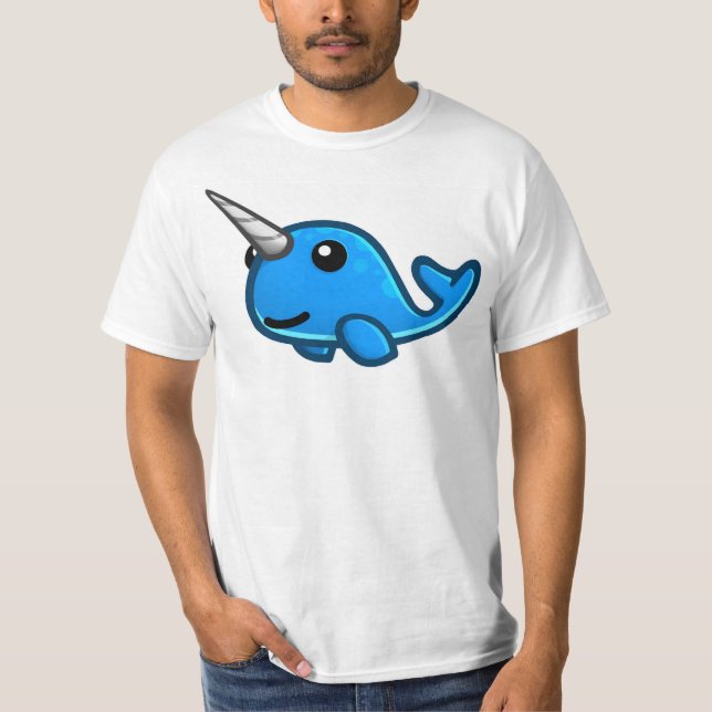 A camisa de Narwhal (Frente)