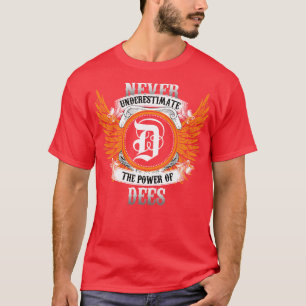 A Camisa De Nome De Dees Nunca Subestima O Poder D