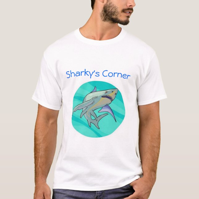 A camisa de Sharky (Frente)