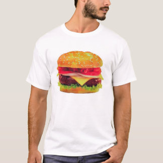A camisa do cheeseburger