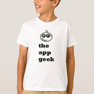 A camisa do geek do App