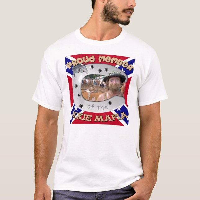 A camisa do membro da máfia de Dixie (Frente)