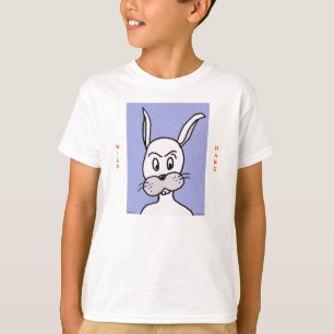 A camisa "do miúdo verde da lebre selvagem" de