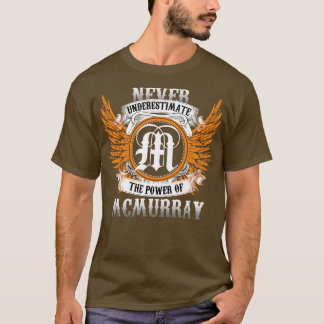 A Camisa Do Nome Mcmurray Nunca Subestima A Potênc