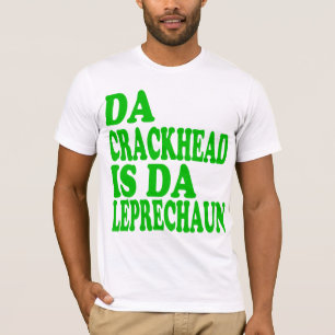 A camisa do T T do Leprechaun de Crichton