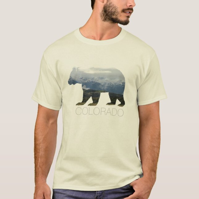 A camisa dos homens do urso | Mountian | de (Frente)