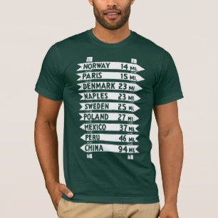 A camisa dos homens escuros do letreiro de Ol