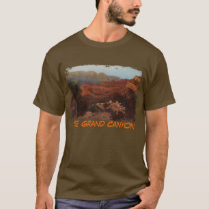 A camisa dos homens pintados Grand Canyon