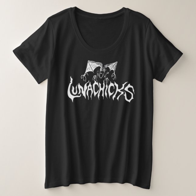 A Camisa Dos Lunachicks (Frente do Design)