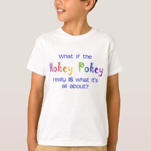 A camisa dos miúdos da conspiração do Pokey de