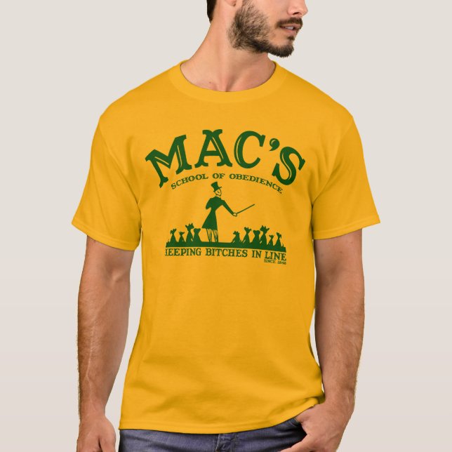 A camisa engraçada dos Mac (Frente)