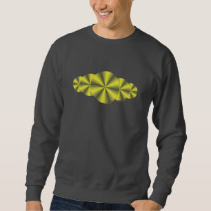 A camisa escura de homens amarelos de ilusão