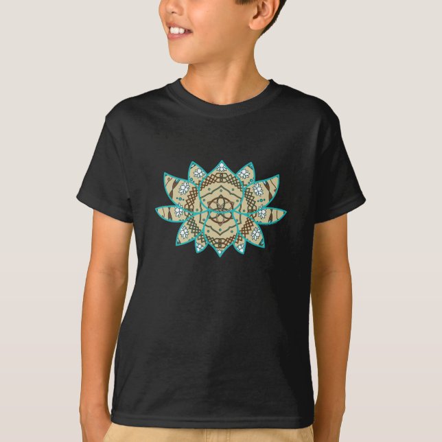 A Camisa Escura do Lotus e do Bebê (Frente)