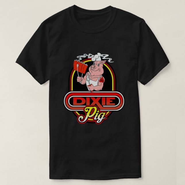 A Camisa Essencial Dixie Pig (Frente do Design)