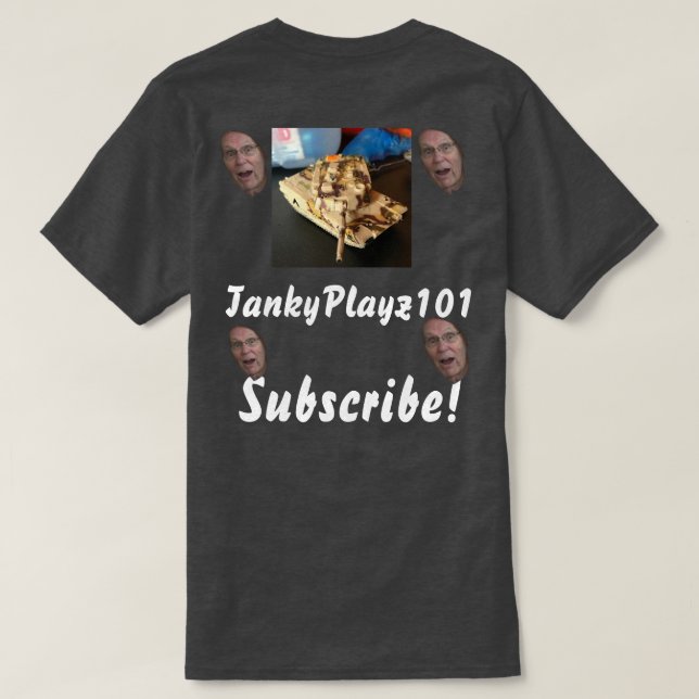 A camisa Grandad101 (tamanhos adultos) (Verso do Design)