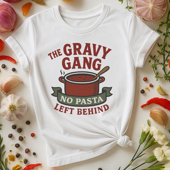 A Camisa Gravy Gang | Nenhuma Massa Deixada Para T (Criador carregado)