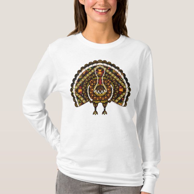 A camisa leve das mulheres de Turquia da queda (Frente)