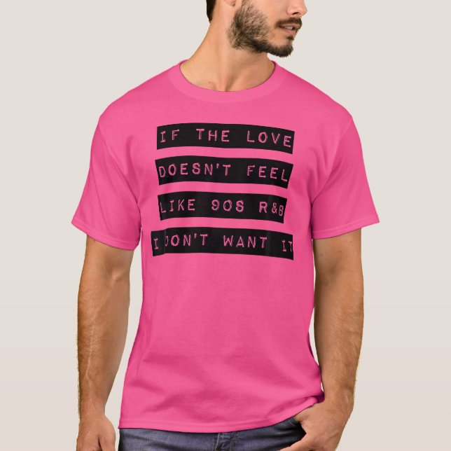 A Camisa Nostálgica Que O Amor Não Se Sente Como 9 (Frente)