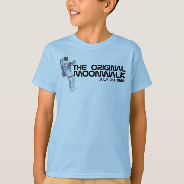 A Camisa Original Das Crianças Da Moonwalk (Frente)