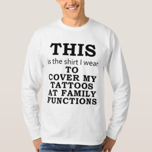 A camisa que eu me visto para cobrir meus