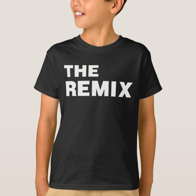A Camisa REMIX da Remix Encore Mic Drop (Frente)