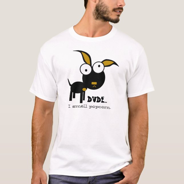 A camisa surpreendente da pipoca de Niña (Frente)