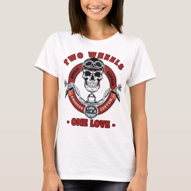 A Camisa The Wheels,One Love (Frente)