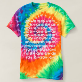 A camisa tingida laço do #DiscGolf