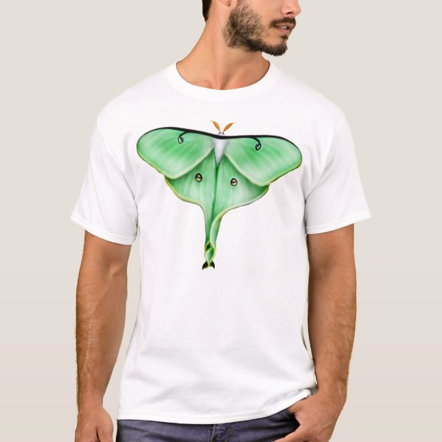 A camisa verde da traça de Luna (Frente)