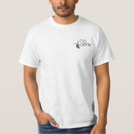 A Camiseta com Boné do Amante da Academia