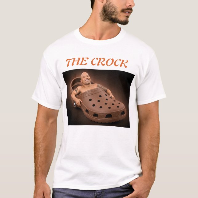 A camiseta crock para o dia a dia  (Frente)
